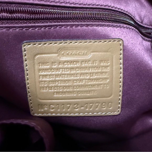 Coach Tan Leather Bag - Picture 11 of 12
